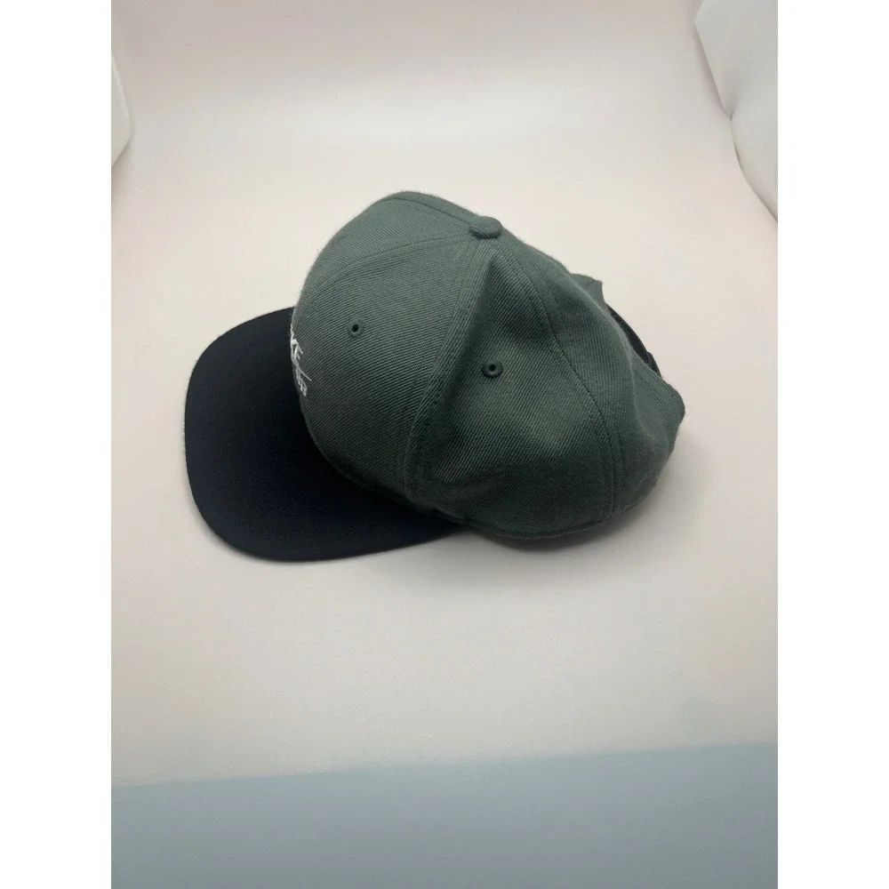 Nike SB Youth Snapback Hat Forest Green Black Flat Brim Cap 617846-314